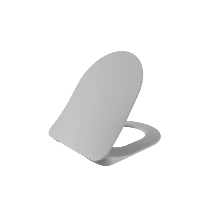 Duck Duroplast Yavaş Kapanan Cool Grey Klozet Kapağ - 1
