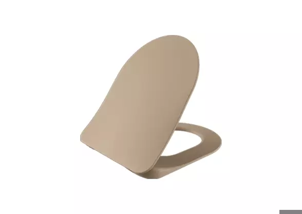 Duck Duroplast Yavaş Kapanan Mat Cappuccino Klozet Kapağı - 1