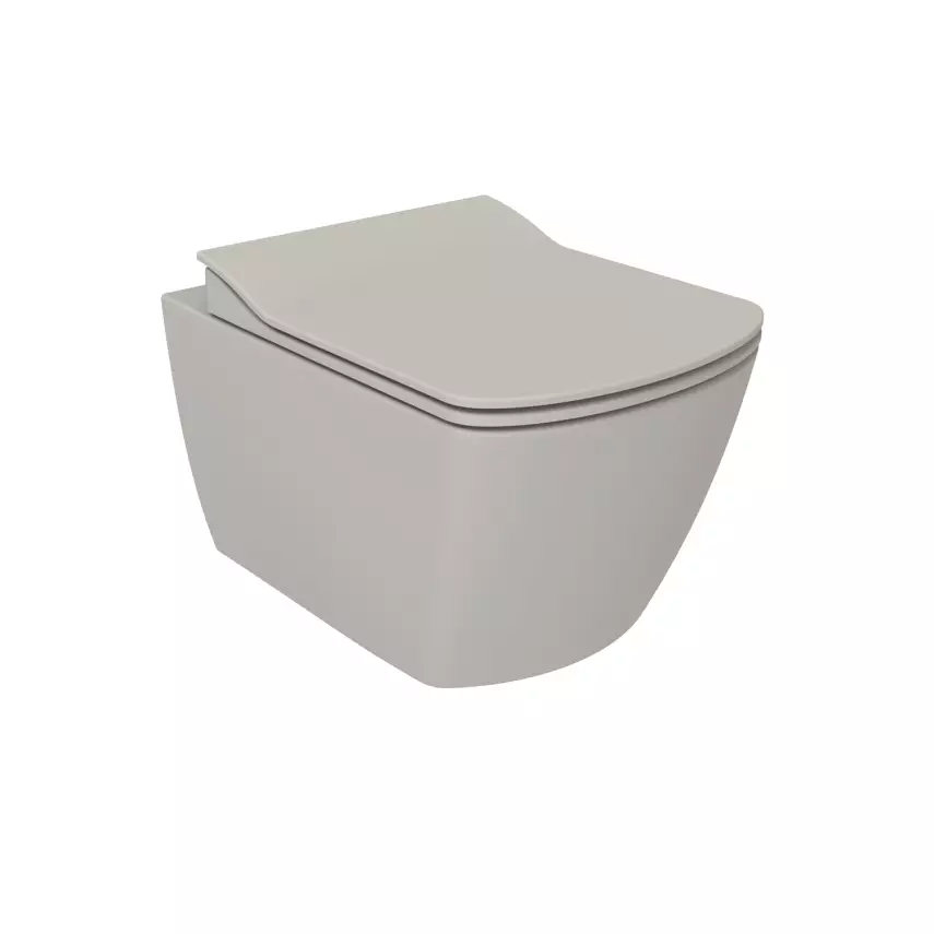 Elegant Rim-Off Asma Klozet Cool Grey (Kapak Dahil) - 1