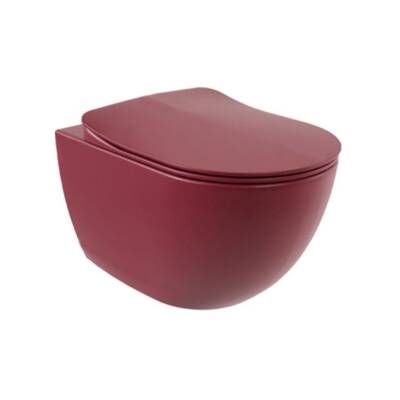 Free Rim-Off Asma Klozet - Berry (Kapak Hariç) - CREAVİT