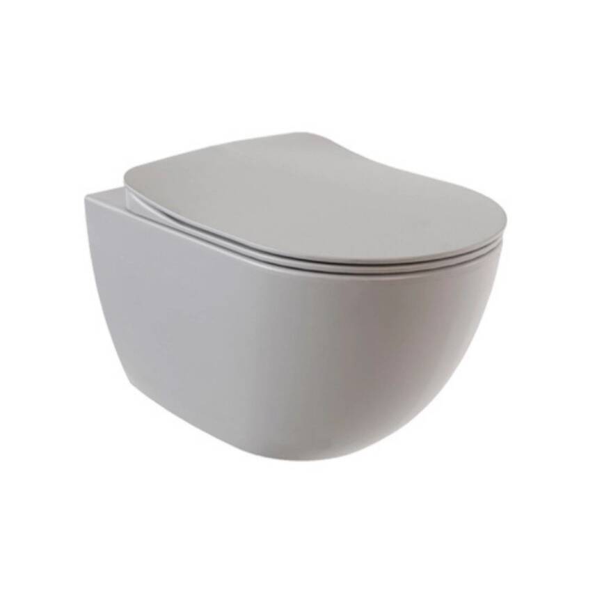 Free Rim-Off Asma Klozet - Cool Grey (Kapak Hariç) - 1