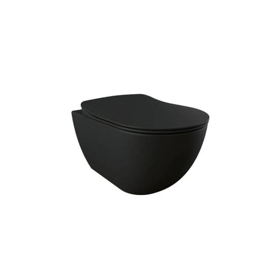Free Rim-Off Asma Klozet - Kömür Karası (Kapak Hariç) - 1