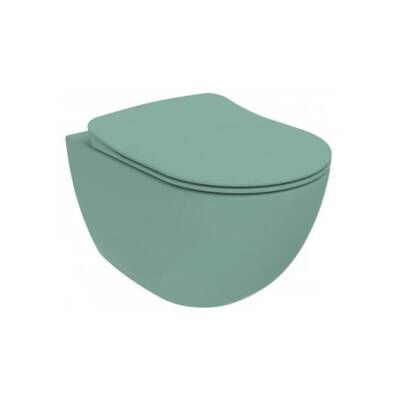 Free Rim-Off Asma Klozet - Nil Yeşili (Kapak Hariç) - CREAVİT