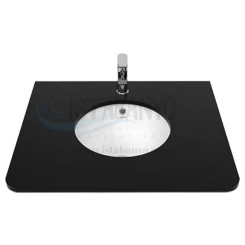 Mare Tezgah Altı Yuvarlak Lavabo 38x38 cm - 1