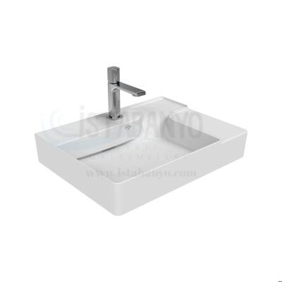 Ruby Tezgah Üstü Lavabo 60x45cm - CREAVİT