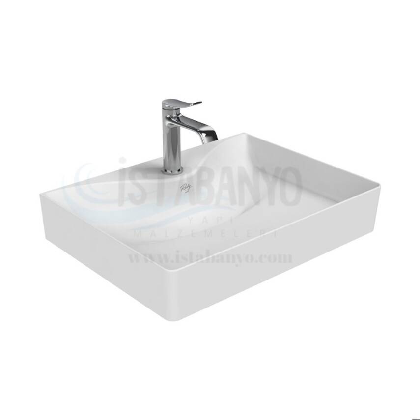 Ruby Tezgah Üstü Lavabo 60x45cm - 1