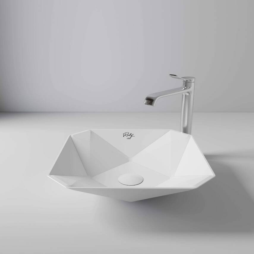 Ruby Tezgah Üzeri Lavabo 40x40 cm - 1