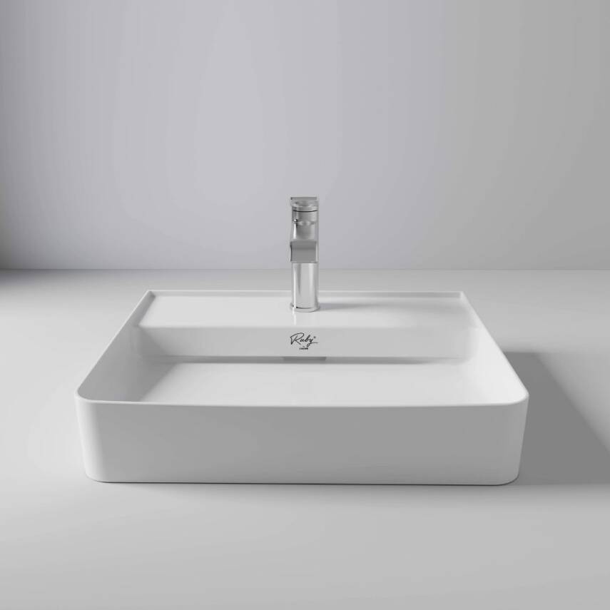 Ruby Tezgah Üzeri Lavabo 50x40 cm - 1